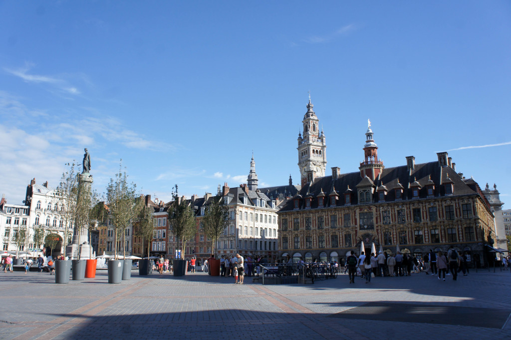 Sur la Grand Place, Lille