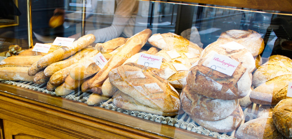 Les pains : Flûte Gana, campagne, pains biologiques, pains aux ingrédients, ...